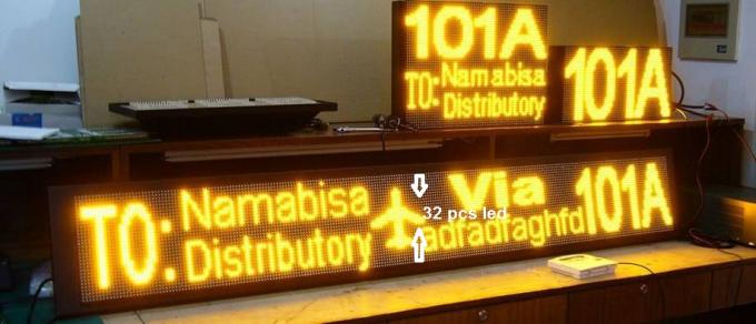 Advertising P16 256*128 1/8 Scanning Traffic Led Sign 0