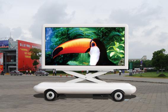 Aluminum / Iron Led billboard truck advertising High brightness outdoor advertising billboards 5