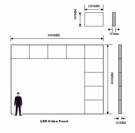 Super brightness full color led billboard advertising for outdoor advertising