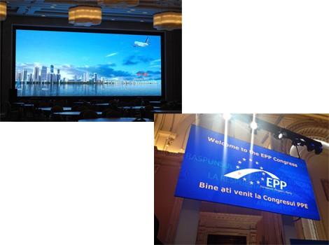 P3.9 indoor stage background led display big screen