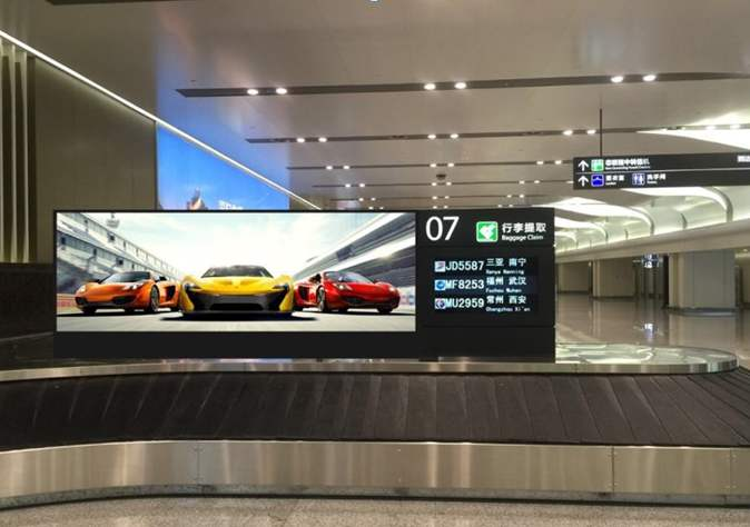 Flight Dynamic Indoor LED Screens P3 Led Display Board For Advertising 2