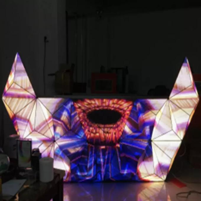full color  led display screen  led diamond dj booth sphere arc globe led screen 0