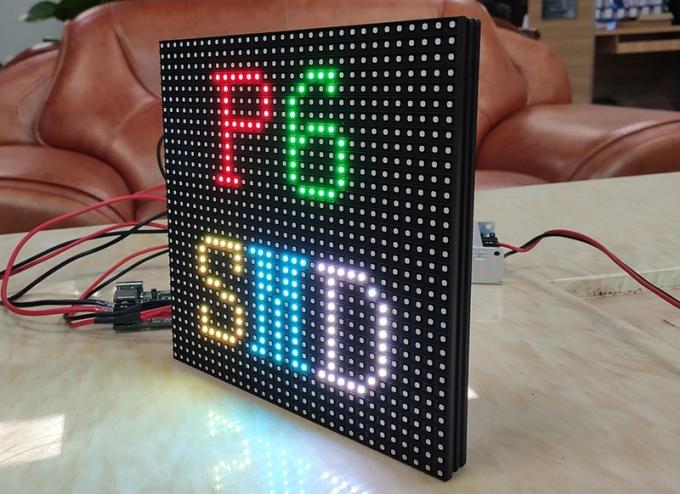 5500-6500 Nits Outdoor Full Color LED Display , P6 Advertising Led Video Wall 1R1G1B 0