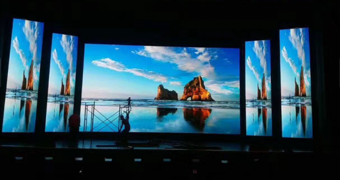 1R1G1B Outdoor Full Color Led Screen High Brightness P5 45W 2 Years Warranty 2