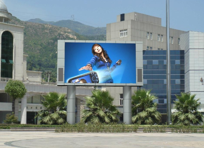 1R1G1B Outdoor Full Color Led Screen High Brightness P5 45W 2 Years Warranty 3