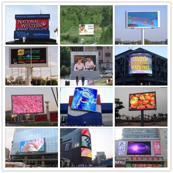 P8 P10 high quality high brightness waterproof full color outdoor advertising led screen 2