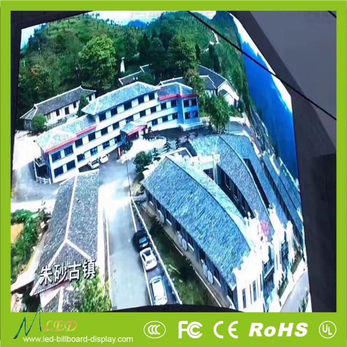 16mm Outdoor Full Color Led Display Screen Advertising 3906 Dots Energy Saving 50% 0