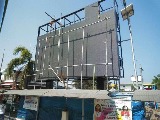 Slim Indoor High Definition Led Billboard Display Full Color SMD 3in1 CE Rohs 0