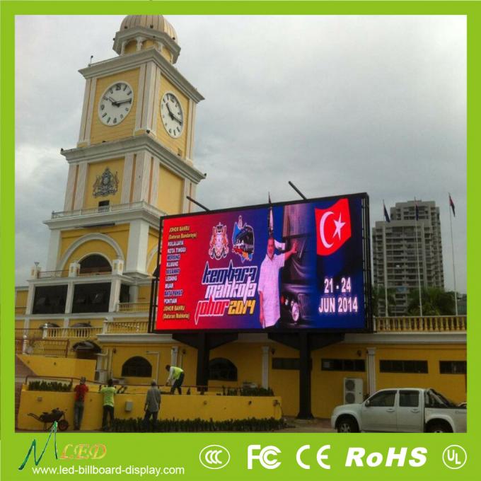 Full Color Aluminum P10 IP65 Electronic Led Mobile Billboard on Vehicles 0