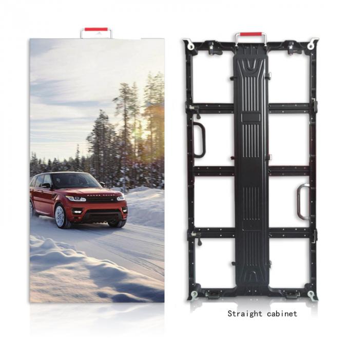 P3.91 4.81 Full Color LED Advertising Billboard 500*1000mm AC 110 220V 1920HZ 1