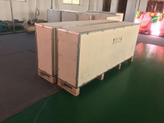 Outdoor Fixed Full Color Led Screen 6000cd/sqm Brightness 2-3 Years Warranty 0