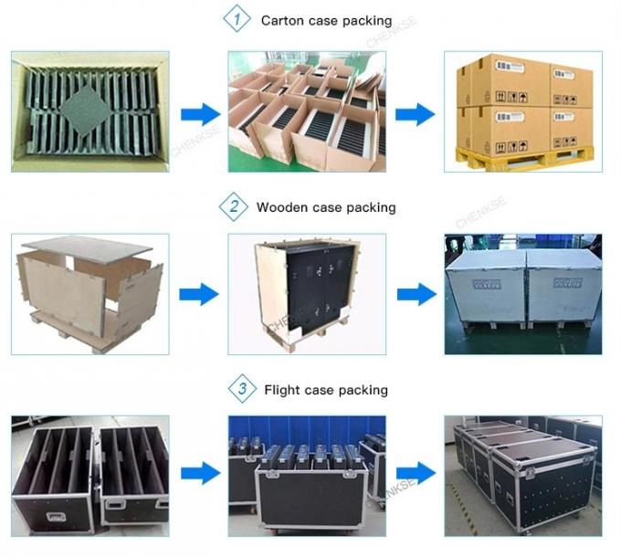 1R1G1B Indoor Rental Led Display , Led Video Wall Curtain 1200cd/m2 Brightness 5