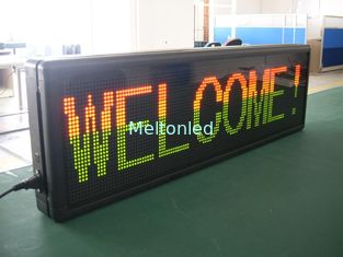 F3.75 Electronic Red Green Blue Yellow White Scrolling LED Sign High Brightness , Modular LED Display