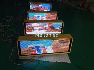 DC12-24V P6 Taxi top car top sign / taxi roof signs with duel side