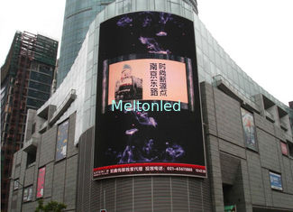 1/4 Scan Curved P10mm Full Color Outdoor Led Display With Wide Viewing Angle