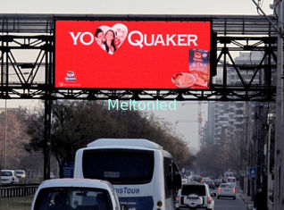 Digital Led Advertising Billboard , Outdoor Full Color Led Display 3906 dot / m2