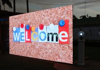 P6 advertising video wall rental led screen waterproof outdoor cabinets