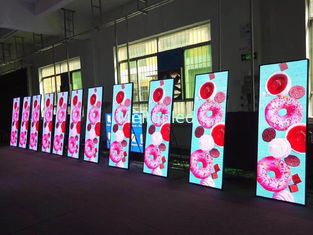 Banner Stand Custom Led Panels Poster Screen , Digital Led Display Board Durable