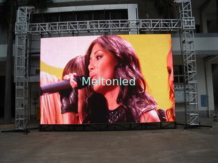 Full Color Rental Led Billboards Display , Ultra Thin , Ultra Light Eyes Protected