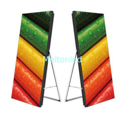 P2 P2.5 P4 P6 Custom Led Display , Advertising Led Mobile Billboard Street Conic Lamp Pole