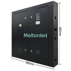 Outdoor Fixed Full Color Led Screen 6000cd/sqm Brightness 2-3 Years Warranty