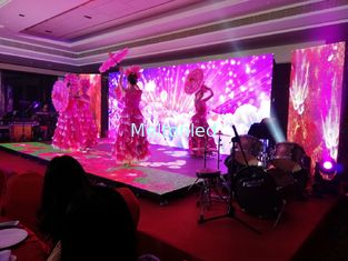 Portable 2000cd P3.91 P4.81 90W Dance Floor LED Screen