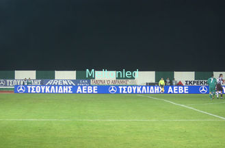 Iron Full Color Video Perimeter Led Display for Football Stadiums waterproof IP65