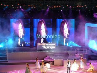 Full Color Iron 5000-9500 P10 5000 - 9500K 110V / 60Hz Led Stage Backdrop Screen