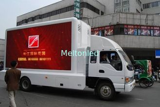 220V / 50HZ P10 IP65 Electronic Moving Video Led Mobile Billboard on Vehicles For Exhibition