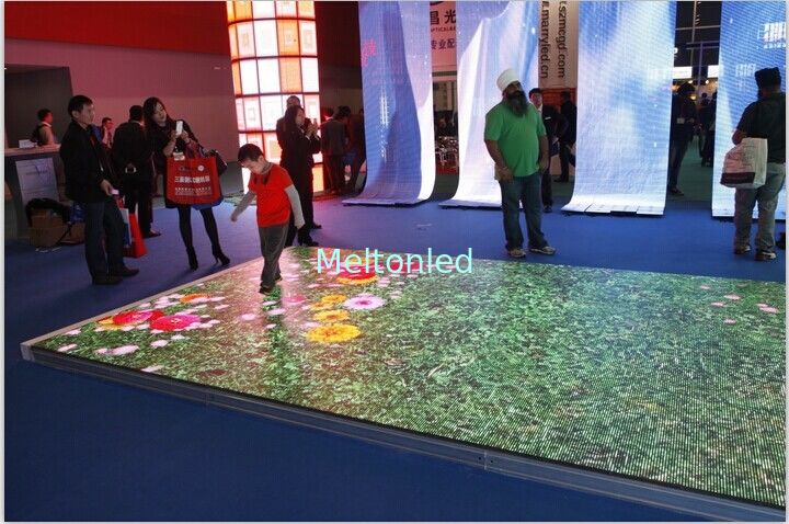 Interactive Dancing Led Floor Screen P3.91 Excellent Heat Dissipation In Night Club / Museum 3