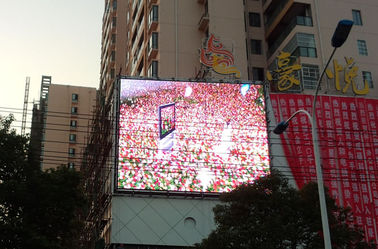 20 Commercial Outdoor Full Color Led Display High Brightness With 48bit 24pcs