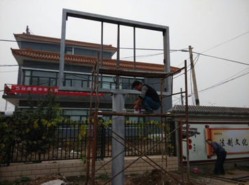 CE P20 IP65 Outdoor Full Color Led Display , High Contrast Screen 2500 dot / m2