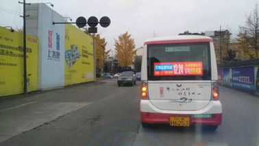 GPRS 3G USB 320*160 P10 Bus Scrolling Full Color LED Sign