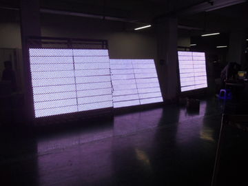 High Brightness Outdoor Scrolling White LED Sign Waterproof 3906 dots / m2