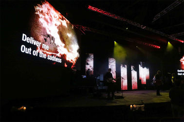 P3 P4 P5 P6 LED Video Screens , SMD2020  3 in 1 Concert LED Display