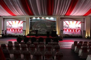 Pitch 8mm SMD 3in1 Indoor Led Screens , 15625dots/m2 Pixel Density Led Display