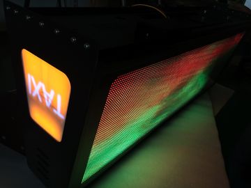 Custom design led display led display for taxi , 3g sifi usb net cable gps controller