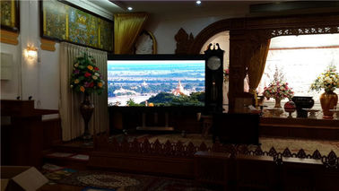 Electronic advertising Indoor Led Screens RGB led display front service cabinet