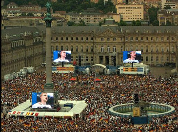 Stadium Outdoor Full Color Led Display Mobile Removing Rental Truck Panel