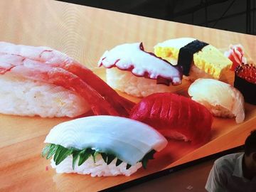 p1.5 Small RGB HD indoor advertising screens with Aluminum alloy Material , 1,200Hz