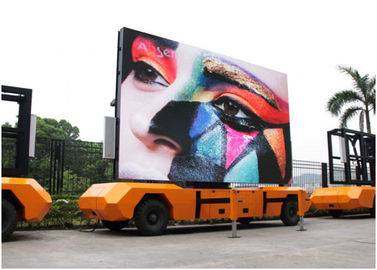 High Resolution P10 IP65 Aluminum Moving Led Mobile Billboard Display Screens