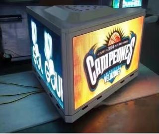 SMD2020 1R1G1B Taxi LED Display Waterproof 960mm x 320mm For Advertesing