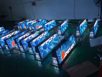 5 mm Pixel Pitch Taxi LED Display 2 Years Warranty Full Color LED Taxi Sign