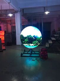 SMD P4 Indoor Full Color Sphere Led Display Curved Led Panel Ball Shaped