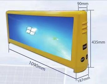 Die Casting Taxi Led Display Cabinet 4G 3G GPS Location Program Functions