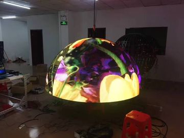 Advertisement P5 P6 Smd Globe Led Display Curved Ball Customized Diameter