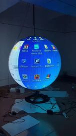 Advertisement P5 P6 Smd Globe Led Display Curved Ball Customized Diameter