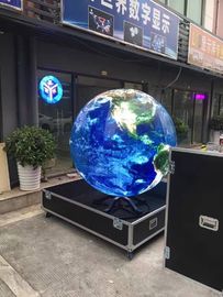 Advertisement P5 P6 Smd Globe Led Display Curved Ball Customized Diameter