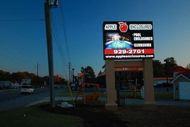 IP65 2R1G1B Outdoor Full Color Led Display With PC Synchronization Mode