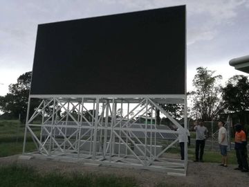 P5.95mm P6.25mm RGB high brightness Led Billboard Display with solar panels